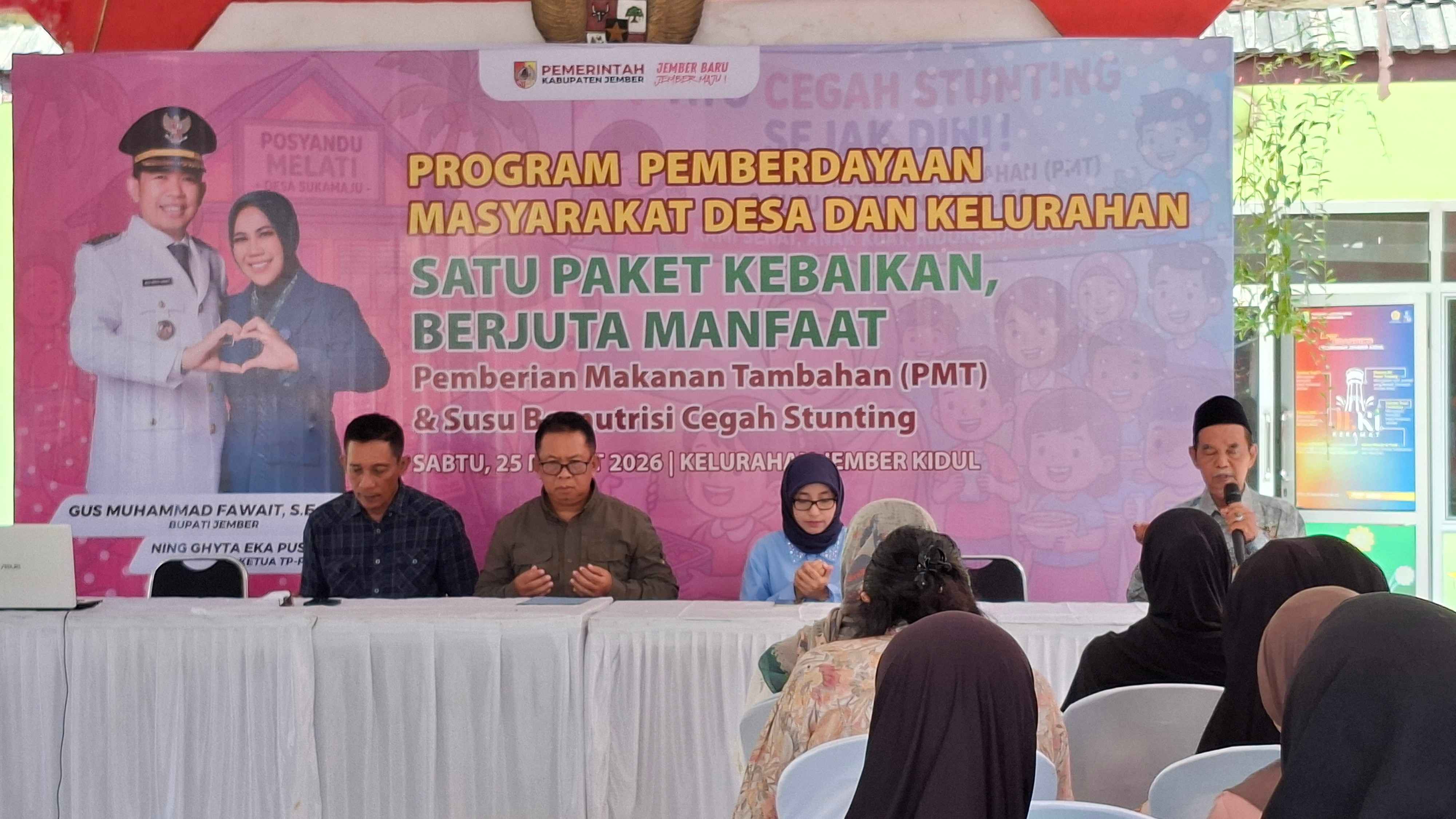 Optimalkan Gizi Balita, Kepala Puskesmas Jember Kidul Instruksikan Kader Perhatikan Asupan Lemak